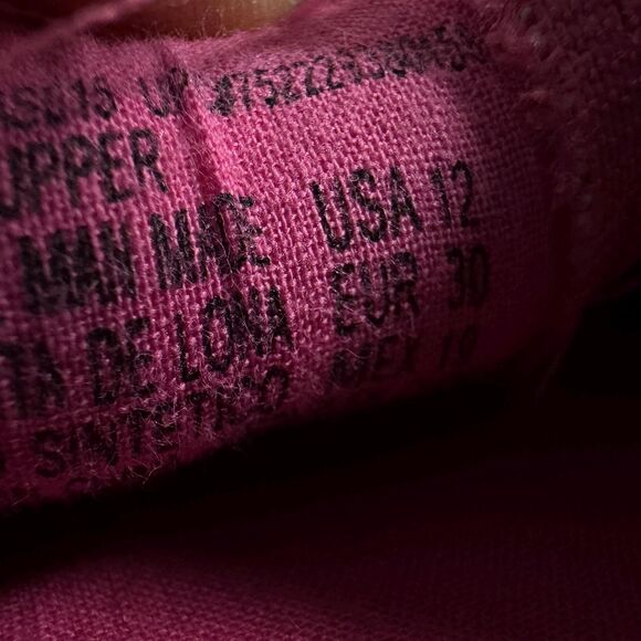 Shopkins Slip On Sneakers Girls 12 Pink Play Shoes Casual Canvas No tie Spring - Picture 6 of 8